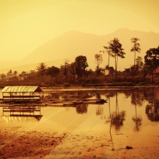 Pagi Di Cangkuang - Garut by NITA KURNIA PURADIREDJA